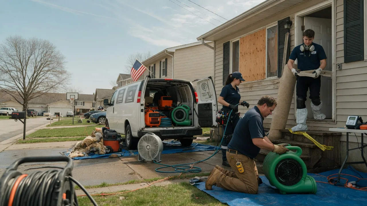Water Damage Restoration in Rossburg, OH near me